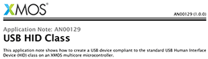 XMOS Application Notes