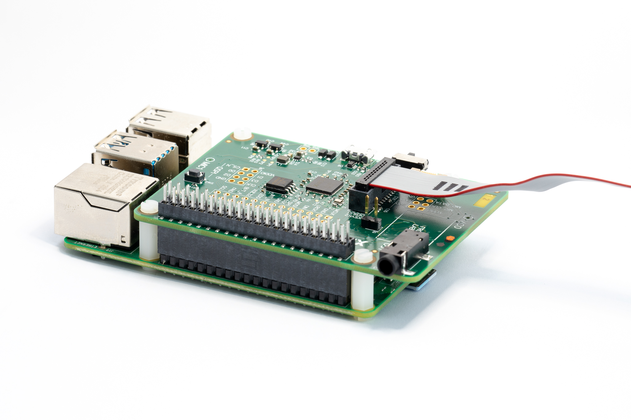 XK-VOICE-L71 on RPi with ribbon cable
