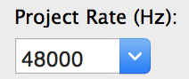 audacity bitrate setting
