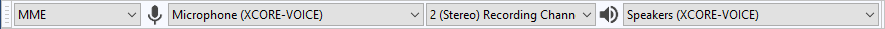 audacity channels dropdown
